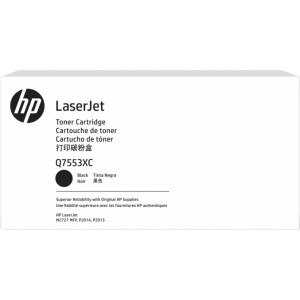 Тонер-картридж HP LaserJet Q7553X Contract Black Print Cartridge