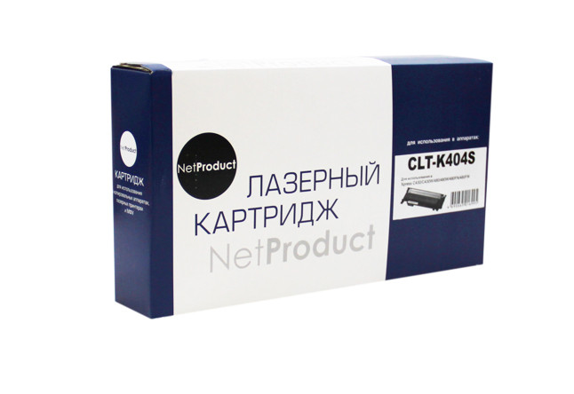 Тонер-картридж NetProduct (N-CLT-K404S) для Samsung Xpress C430/C430W/480/W/FN, Bk, 1,5K Тонер-картридж NetProduct (N-CLT-K404S) для Samsung Xpress C430/C430W/480/W/FN, Bk, 1,5K