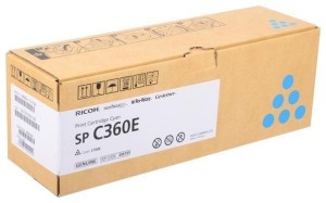Принт-картридж голубой, тип SP C360E (1,5K) Print Cartridge Cyan SP C360E (1,5K)