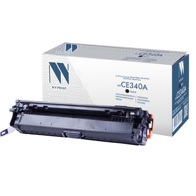 Картридж NVP совместимый NV-CE340A Black для HP Color LaserJet 700 M775dn/ 700 M775f/ 700 M775z/ 700 M775z+ (13500k)