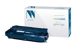 Картридж NVP совместимый NV-040 Yellow для Canon i-SENSYS LBP 710Cx/712Cx (5400k)