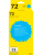 IC-H9371 Картридж T2 №72 для HP Designjet T610/T620/T770/T790/T1100/T1200/T1300/T2300, голубой