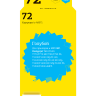 IC-H9371 Картридж T2 №72 для HP Designjet T610/T620/T770/T790/T1100/T1200/T1300/T2300, голубой