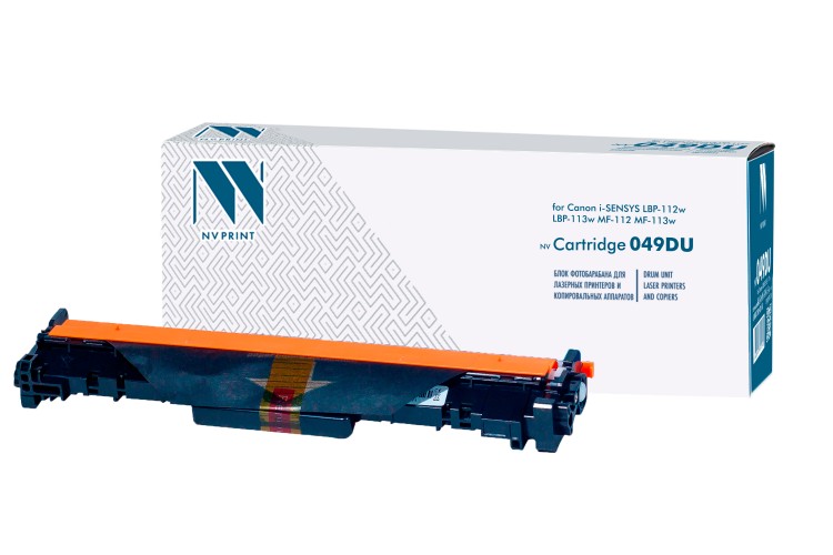 Блок фотобарабана NVP совместимый NV-049 DU для Canon i-SENSYS LBP-112w LBP-113w MF-112 MF-113w (12000k)