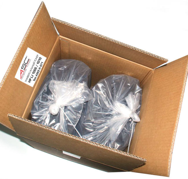 Тонер Универсальный для НР LJ 1005/1010, тип ASKE H-071, Bk, 2 х10кг, коробка