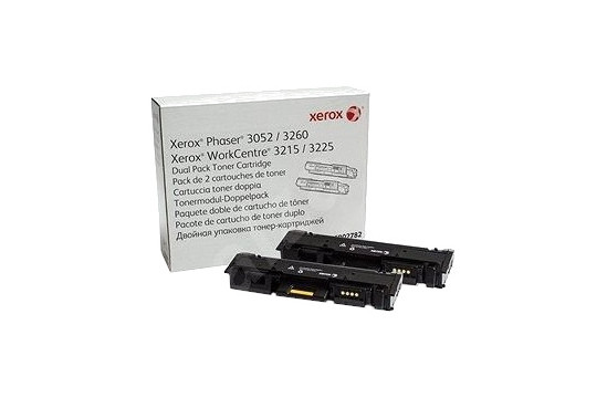 Тонер-картридж Xerox Phaser 3052/3260/ WC 3215/3225, 3K*2шт (О) 106R02782