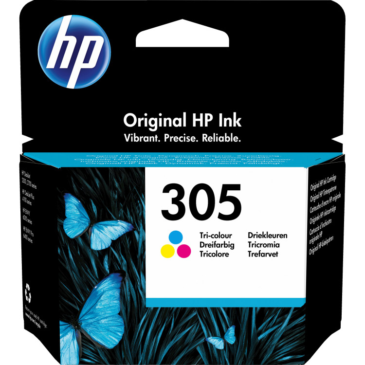 Картридж струйный 305 для HP DJ 2320/2710/2720, 100стр.(О) цветной 3YM60AE