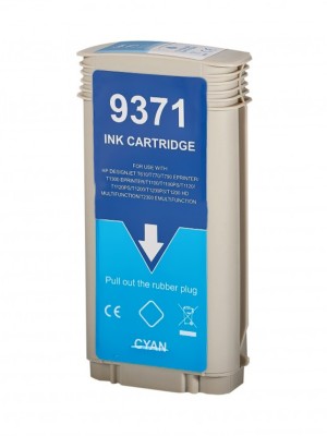 Струйный картридж NV Print 72 (NV-C9371A) Cyan для HP DesignJet T1100, T1120, T1200, T1300,  T610, T620, T770, T790, T2300, T795 (130 мл)