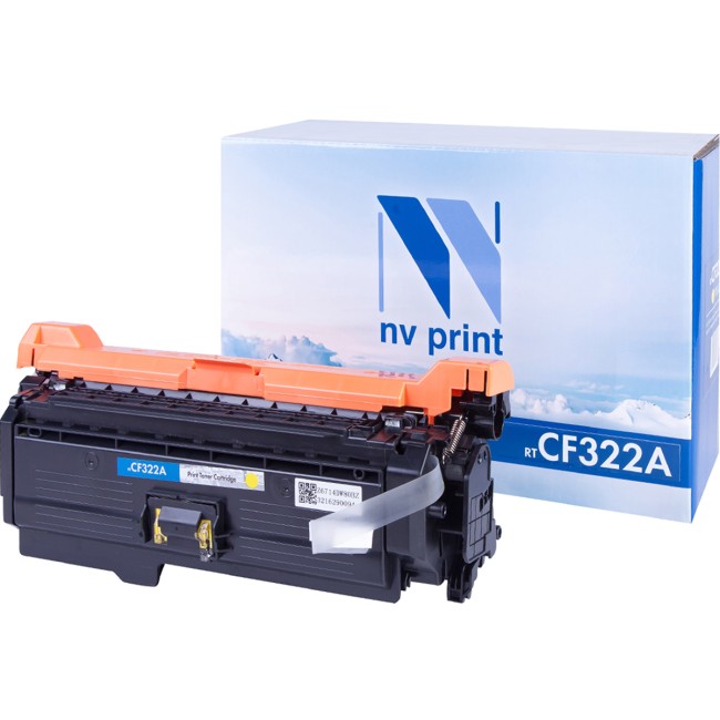 Картридж NVP совместимый NV-CF322A Yellow для HP Color LaserJet M680dn/ M680f/ M680z (16500k)
