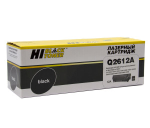 Картридж Hi-Black (HB-Q2612A) для HP LJ 1010/1020/3050, 2K