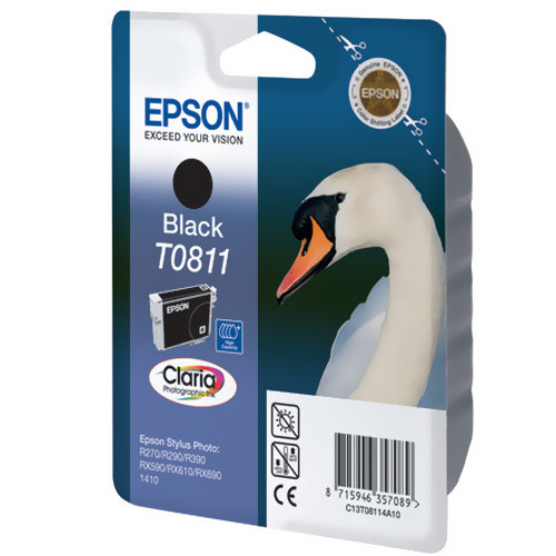 Картридж Epson R270/390/RX590/T50/TX800FW/Photo1410 (O) T08114A/C13T11114A10, BK Картридж Epson R270/390/RX590/T50/TX800FW/Photo1410 (O) T08114A/C13T11114A10, BK