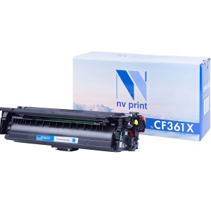 Картридж NVP совместимый NV-CF361X Cyan для HP Color LaserJet M552dn/ M553dn/ M553n/ M553x/ M577dn/ M577f/ M577c (9500k)