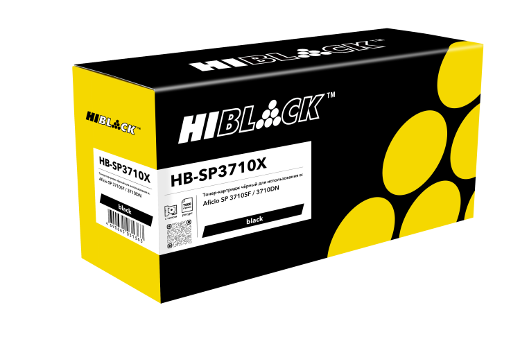 Картридж Hi-Black (HB-SP3710X) для Ricoh Aficio SP 3710SF/3710DN, 7K