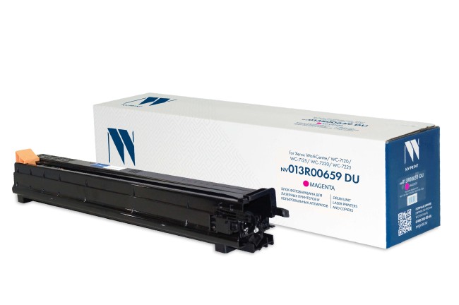 Блок фотобарабана NVP совместимый NV-013R00659 DU Magenta для Xerox WorkCentre/WC-7120/WC-7125/WC-7220/WC-7225 (51000k)