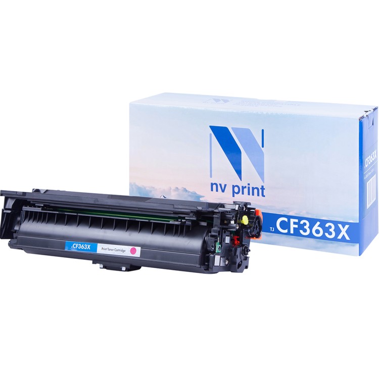 Картридж NVP совместимый NV-CF363X Magenta для HP Color LaserJet M552dn/ M553dn/ M553n/ M553x/ M577dn/ M577f/ M577c (9500k)