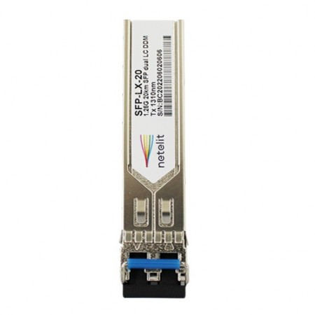 Оптический трансивер NETELIT NTL-SFP-LX-20 1,25 Гбит/с Тх: 1310нм LC duplex 20 км