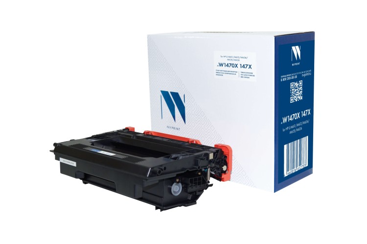 Тонер-картридж NVP совместимый NV-W1470X (БЕЗ ЧИПА) для HP LJ M611/M612/M634/M635/M636 (25200k)