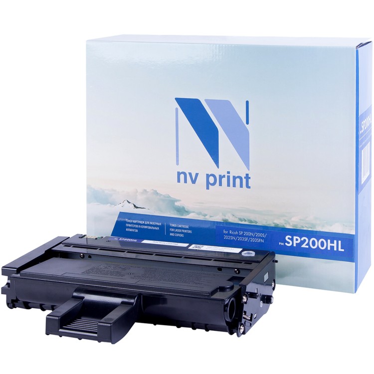 Картридж NVP совместимый NV-SP200HL для Ricoh Aficio SP 200N/ 200S/ 202SN/ 203SF/ 203SFN (1500k)