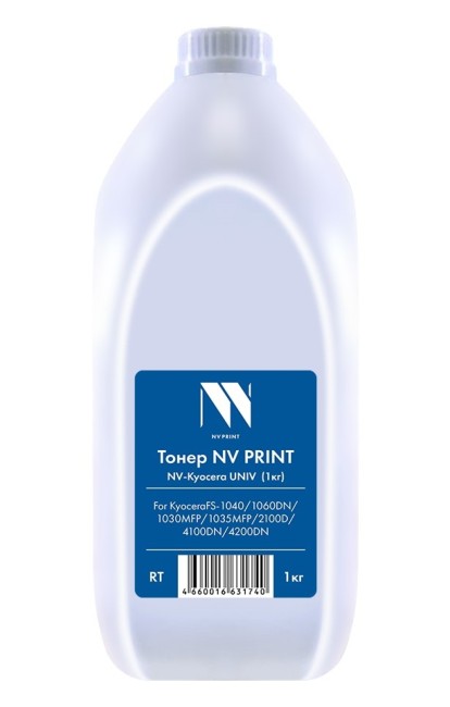 Тонер NVP для Kyocera UNIV (1кг) для FS-1000, 1010, 1018, 1020, 1024, 1025, 1028, 1030, 1050, 1060, 1100, 1110, 1118, 1120, 1124, 1125, 1128, 1130, 1140, 1300, 1320, 1350, 1370, 2000, 3900, 4000, 2020, 3040, 3140, 3540, 3640, 3920, 4020, 2100, 4100, 4200,
