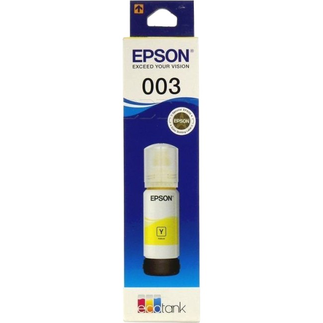Чернила Epson 003 EcoTank Ink Yellow 65ml