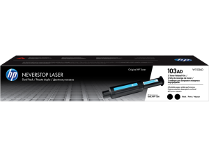 Заправочный комплект тонера 103AD HP Neverstop Laser 1000a/1000w/1200a/1200w, 2X2,5К W1103AD