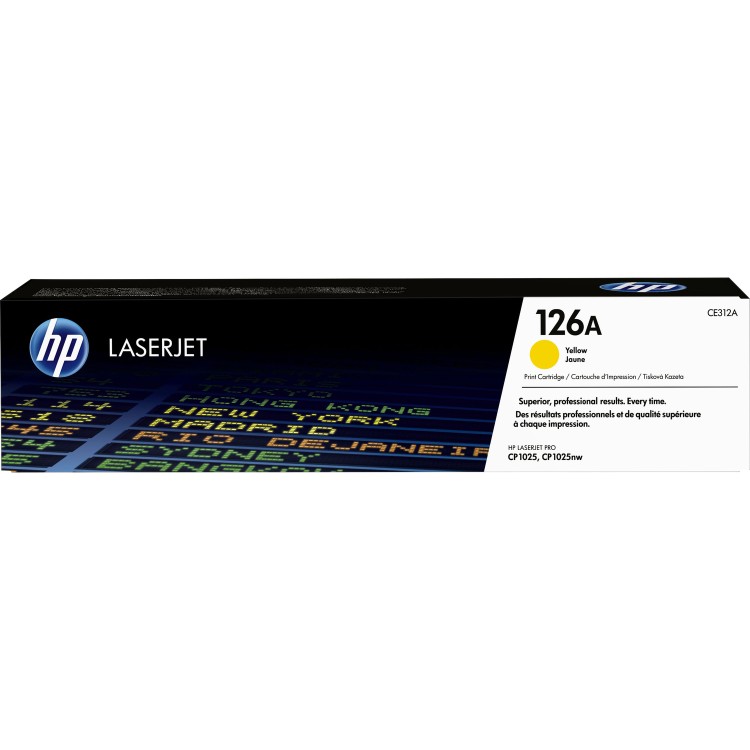 Тонер-картридж HP 126A Yellow LaserJet Print Cartridge