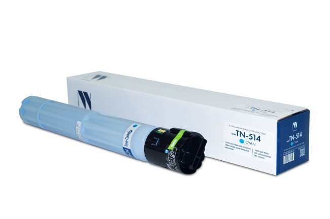 Тонер-картридж NVP совместимый NV-TN-514 Cyan для Konica Minolta Bizhub-C 458/С558/С658 (26000k) (A9E8450)