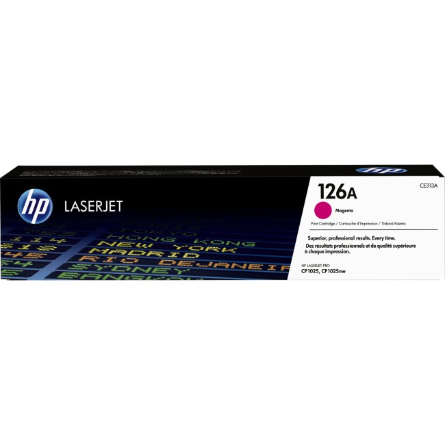 Тонер-картридж HP 126A Magenta LaserJet Print Cartridge