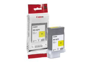 Картридж PFI-107Y Canon iPF680/685/780/785, 130ml (О) жёлтый 6708B001