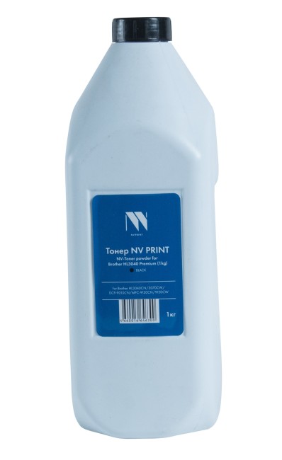 Тонер NVP для Brother (1кг) Black для HL-3040cn, 3045cn, 3070cw, 3075, 3140, 3170, 4040, 4070, MFC-9010, 9120, 9125, 9320, 9325; DCP-9010cn совместимый Premium