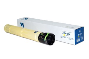 Тонер-картридж NVP совместимый NV-TN-514 Yellow для Konica Minolta Bizhub-C 458/С558/С658 (26000k) (A9E8250)