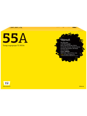 TC-H55A Картридж T2 для HP LaserJet Enterprise P3015/P3015d/Canon Cartrige 724 (6000 стр.) с чипом