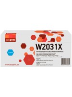 W2031X Картридж EasyPrint LH-W2031X_NC для HP CLJ Pro M454/455/M479/480/Canon LBP663/664/MF742/744/746 (6000 стр.) голубой, БЕЗ ЧИПА