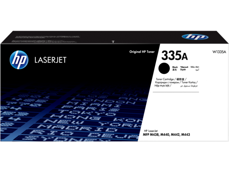 Картридж лазерный HP 335A для HP LJ MFP M438n, 7,4К (О) чёрный W1335A