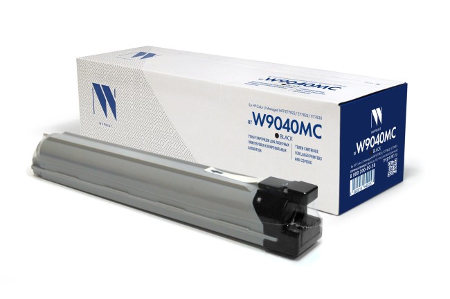 Картридж NVP совместимый NV-W9040MC Black для HP Color LJ E77822/E77825/E77830 (34000k)