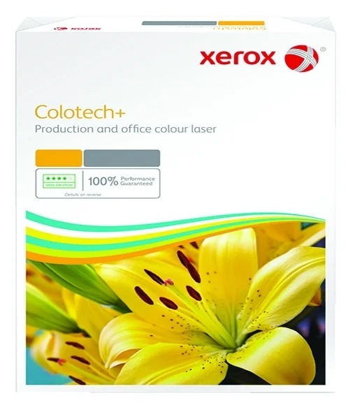 Бумага XEROX Colotech Plus 170CIE, 220г, SR A3 (450x320мм), 250 листов (кратно 3 шт) (См. 003R95843)