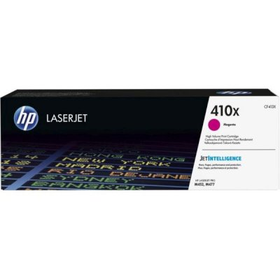 Cartridge HP 410X для CLJ M477/M452/M377dw, пурпурный (5 000 стр.) (белая упаковка)