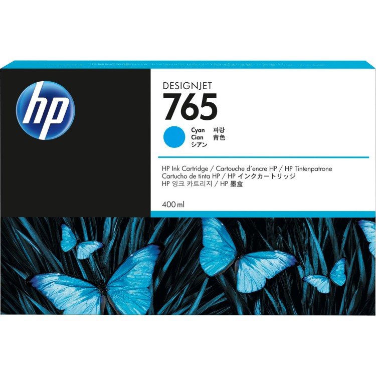 Картридж HP 765 400-ml Cyan Designjet Ink Cartridge