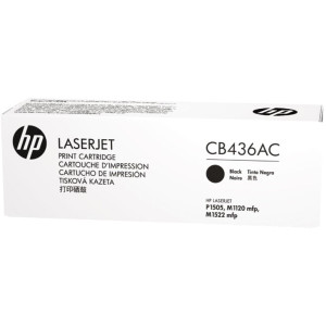 Тонер-картридж HP LaserJet CB436A Black Print Cartridge Contract