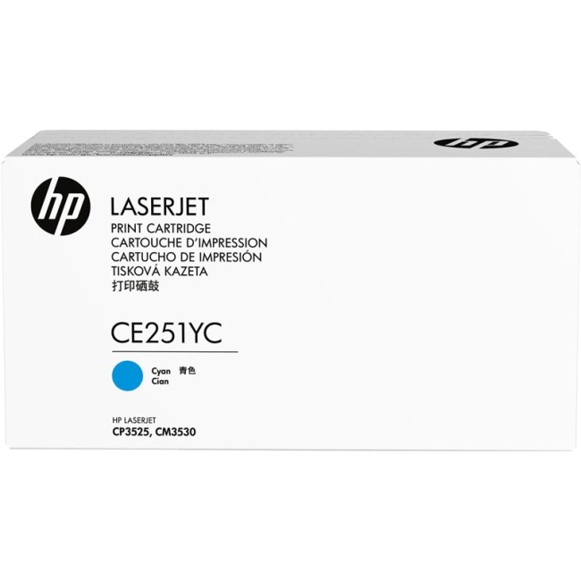 Тонер-картридж HP Contractual Cyan Optimized Original LaserJet Toner Cartridge (CE251YC)