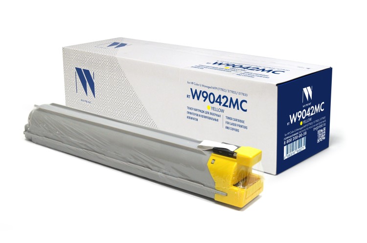 Картридж NVP совместимый NV-W9042MC Yellow для HP Color LJ E77822/E77825/E77830 (32000k)