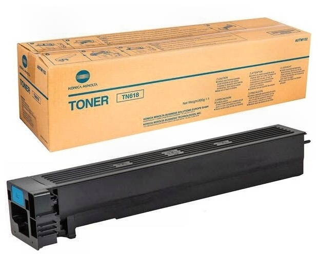 Konica minolta тонер-картридж tn-618 чёрный для bizhub 552/652 37 500 стр.