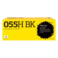 Лазерный картридж T2 TC-C055HBK (i-SENSYS LBP653Cdw/LBP663Cdw/LBP664Cx/MF742Cdw/MF744Cdw/MF746Cx) для Canon, черный, с чипом