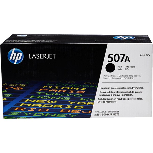 Тонер-картридж HP 507A Black LaserJet Toner Cartridge