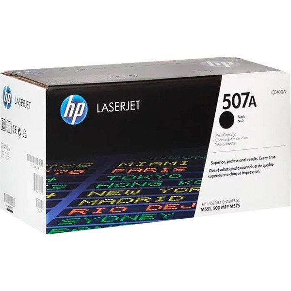 Тонер-картридж HP 507A Black LaserJet Toner Cartridge