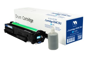 Блок фотобарабана NVP совместимый NV-034C DU Cyan для Canon iR C1225 (34000k)